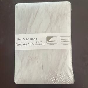 MacBook New Air 13” shell & purple soft case